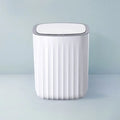 12L Indoor Automatic Sensor Nordic Design Plastic Trash Can Household Bedroom Storage Bucket for Kitchen Use Sealed Waste Bins