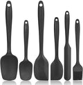 6Pcs/Set Wholesale Best Selling Kitchen Accessories Spatula Silicone Cooking Baking Utensil SetSilicone Spatula Set