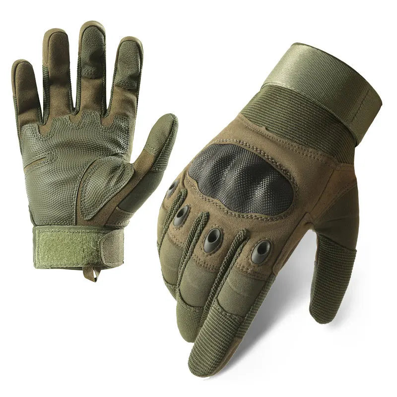 Full Finger Hard Knuckle Climbing Outdoor Sport Workout Hunting Tactical Gloves