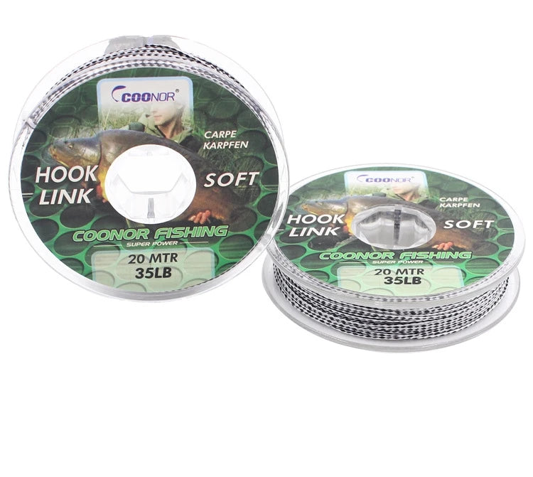 Wholesale Carp Fishing Accessories Fishing Set Anti Bite Line PE Mainline 15/20/35lbs 20m Fishing Line
