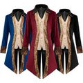 Men's Steam Dovetail Medieval Gothic Victorian Frock Coat Uniform