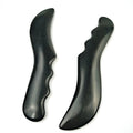 Huiying Crystal Gua Sha Scraping Massage Tools Natural Bian Stone Face Guasha Board Anti- Aging/Wrinkles Facial Massage