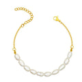 Hot Selling Products Fine Freshwater Pearl Charm Bracelets for Women