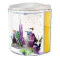 Boyue Small Fish Tank Eco-Friendly Plastic Desktop Creativity Square Shape Made in China Factory