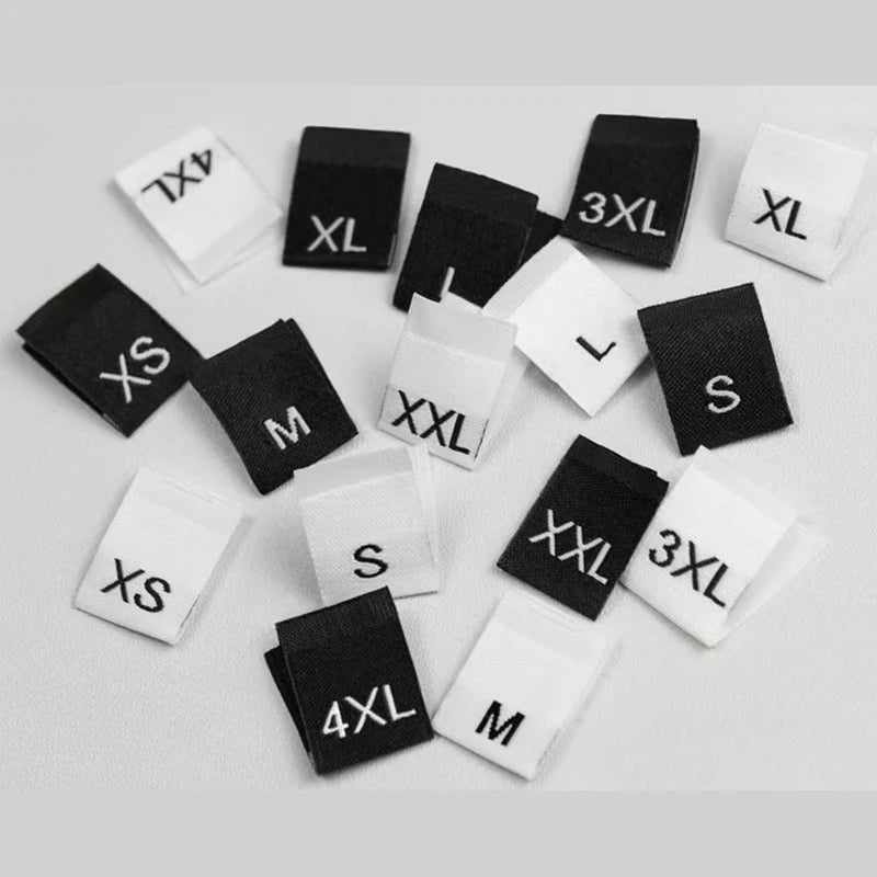 Custom Labels Clothing Garment Satin Woven Label High-density Tags for Clothes Label Woven Tag