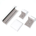 Empty PU Box Logo Custom Eco-friendly Cosmetics Christmas Paper Gold Jewelry Packaging Boxes Luxury Custom Size & Shape