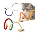 Colorful Interaction Pet Biting Training Rope Teething Cats Entertainment Rope Toy Cat Teasing Cotton Rope Toy for Indoor Cats