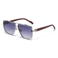 Logo Custom Luxury Designer Fashion Large Eyewear Men Women Shades Ben Ray Glasses UV400 Metal Double Bridges Pilot Sunglasses