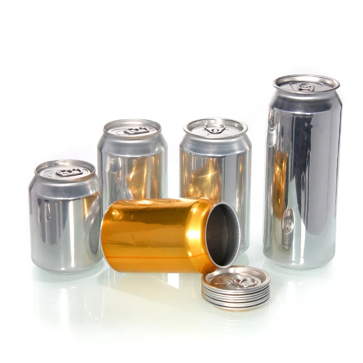 Top Quality Pull Ring Food Cans Easy Open Aluminum Metal Empty Beverage Tin Can