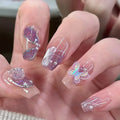 Wholesale Acrylic Press on Nails False Nail Designer Press on Boxes Faux Ongles Artificial Nails Artificial Fingernails