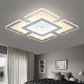20cm Acrylic Lamp Modern LED Ceiling Lights Square Panel Tricolor Light for Kitchen Bedroom Living Room Wall Lamp AC 110-220V
