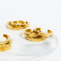 Vintage Old English 12 Zodiac Name Ring Stainless Steel 14K 18K Gold Plated Name Engraved LOGO Rings for Girl Women NEW HOT