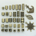 Waterproof Rectangular End Stopper Pendant Metal Plastic Cord Lock Garments Clothes Accessories Features Custom Custom Bronze
