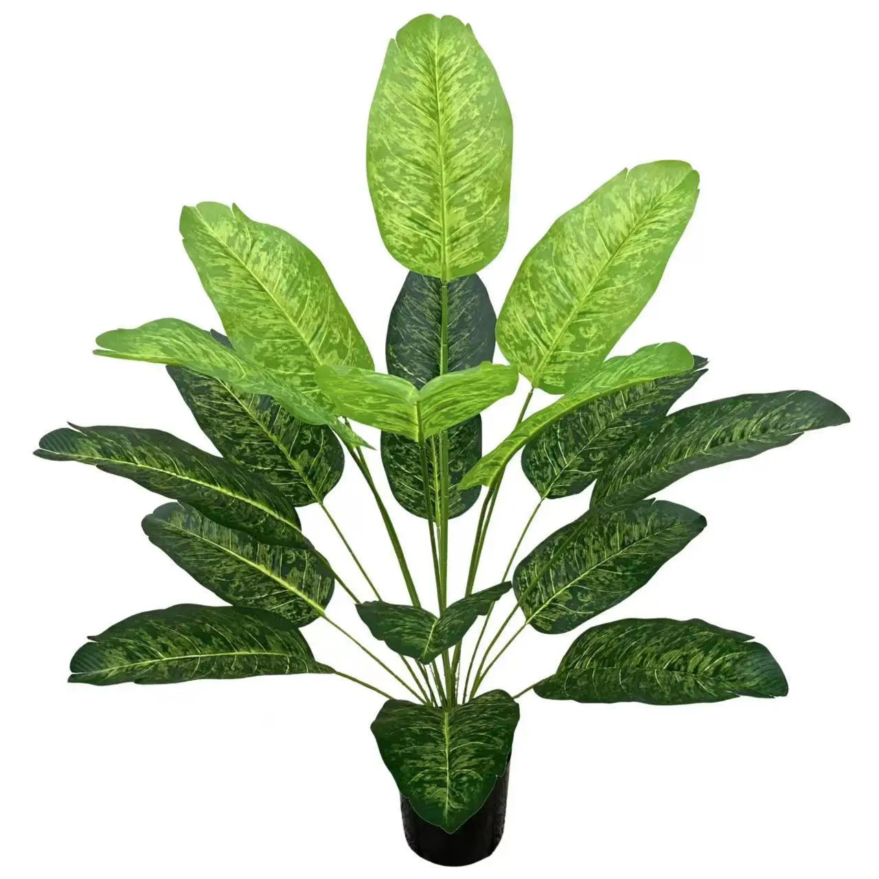 Green Plant Ravenala Plastic Traveller's Palm Trees 82cm 18heads Artificial Banana Tree for Home Decoration
