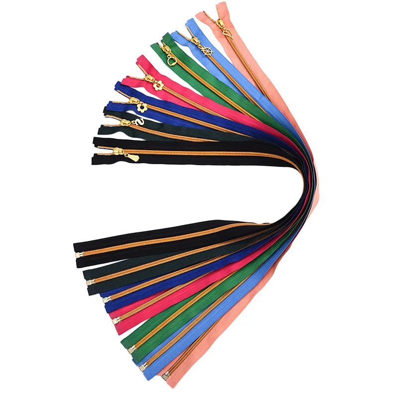 Multi Different Sliders New Design Fashion NO.5 Nylon Zipper Open Ended Zipper Garment Accessories for Tailor Trimming