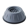 Noise Reducing Anti Slip Washing Machine Feet Pads Rubber Vibration Dampening Black ISO9001 Certified for Marble Wooden Floors