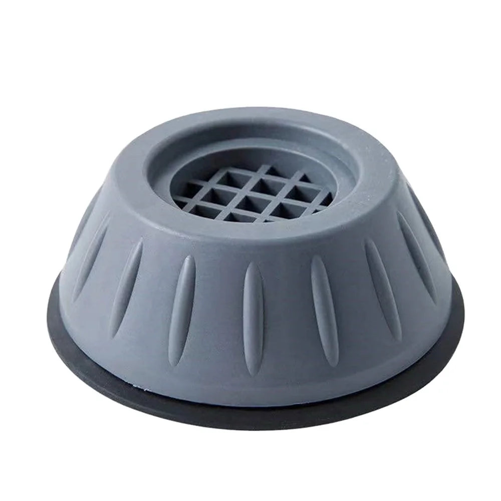 Noise Reducing Anti Slip Washing Machine Feet Pads Rubber Vibration Dampening Black ISO9001 Certified for Marble Wooden Floors