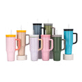 TY Brand 40 Oz Stainless Steel Double Wall Vacuum Insulated Tumbler with Temperature Display Reusable Travel Cup for Party Use