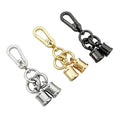 JNT ST-276 Metal DIY Swivel Clasps Lobster Buckle Chain Pendant Lanyard Push Gate Snap Hook with Key Ring Bag Hardware
