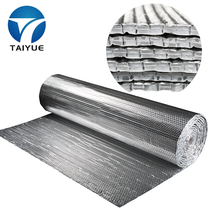 Reflective Foil Double Bubble Insulation Thermal protection for the Wall/roof/ground