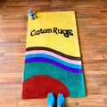 Handmade 3d Carpets Rugs Wholesale Custom Tuft Area Rugs With Logo Living Room Carpet Large Rugs
