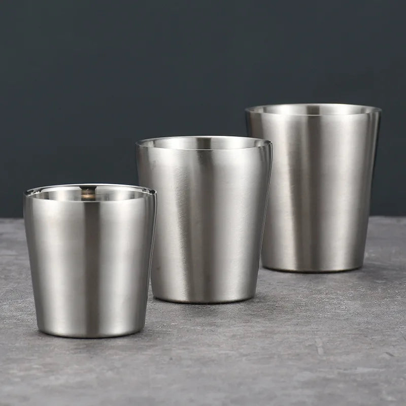 Custom Laser Logo 260ml 300ml 350ml 450ml 550ml Stainless Steel Cup Double Wall Vacuum Insulated Cups