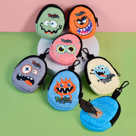 MIDEPET Funny Design Monster Coming Series Recycled Luxury Design Dog Poop Bag Holder No Poop Bag and Leashes