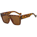 2024 New Hot Selling Fashion Women Anti Uv Square Frame Sunglasses Men Retro Quality Pc Black Square Frame Shades Sunglasses