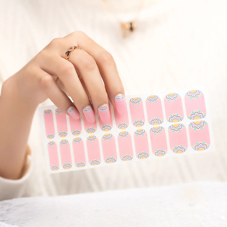 HuiZi Ombre Glitter Nail Wraps Nai Beauty