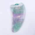 Huiying Hot Sell Face Gua Sha Board Facial Slimming Body Massager Fluorite Claw Stone