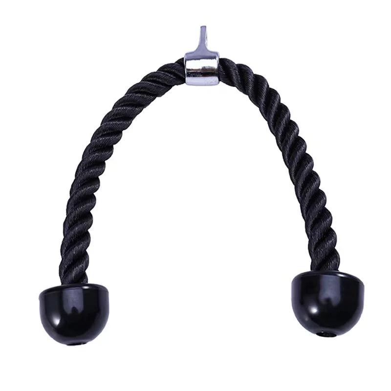 Tricep Rope 100cm Non slip Nylon Multi Workout Gym Factory Wholesales Long Wire Triceps Rope