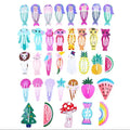 Cartoon Fruit Hair Clips for Girls Cute Alloy Hair Pins Lovely Hair Accessories for Children