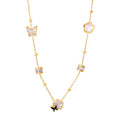 GT Fashion 18k Gold Plated Jewelry Custom Necklace New Designs Pendant Necklace Set Jewelry Choker Necklace Wholesale