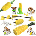 Dog Toy Suction Cup  Voice Corn  Stick Dog Toothbrush Bite-resistance Toy