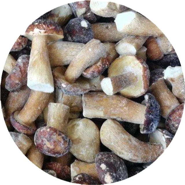 IQF Frozen Boletus Edulis 2025 New Crop Whole  Slice and Cube for Food Cooking