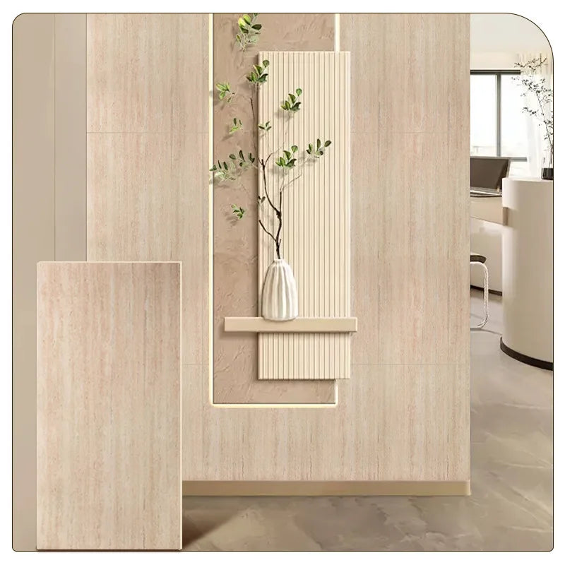Travertine Natural Pumice Flexible Artificial Stone Veneer Tile Premium Quality Veneer for Interior Design