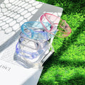 China Factory Wholesale Watch Band for xiaomi Band 7 clear Transparent Light Discoloration Color Changing Gradient Color Strap
