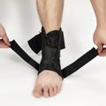 Breathable Elastic Compression Ankle Brace Support Brace with Stabilize Straps to Prevent and Recover From Ankle Sprains