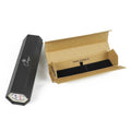 New Design Rigid Cardboard Packaging Veneer Pen Box Hexagon Pick up Storage Folding Magnetic Closure Multifunctional Veneer Box