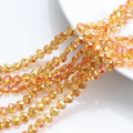 Hot Sale 8mm Heart Crystal Glass Pendant Diy  Necklace Bracelet Accessories Colorful Loose Beads