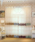 Hot Selling European Germany Turkish Sheer Embroidered Ready Made Wholesale Sheer Curtains for the Living Room Luxury