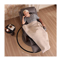 Electric Recliner Lift Chair Living Room Furniture Synthetic Leather Luxury Sofa Bed Extendable Metal Folding Chair for Elderly