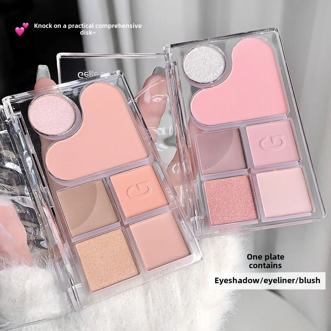 Comprehensive Talc Free Eyeshadow Palette Soft Matte Eyeshadow Eyeliner Blush All-In-One Powder Wholesale