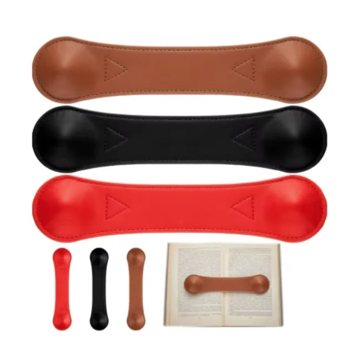 Leather Bookmark Book Holder Paper Weights Leather Weighted Book Page Holder Book Weight Leather Bookmark Holder