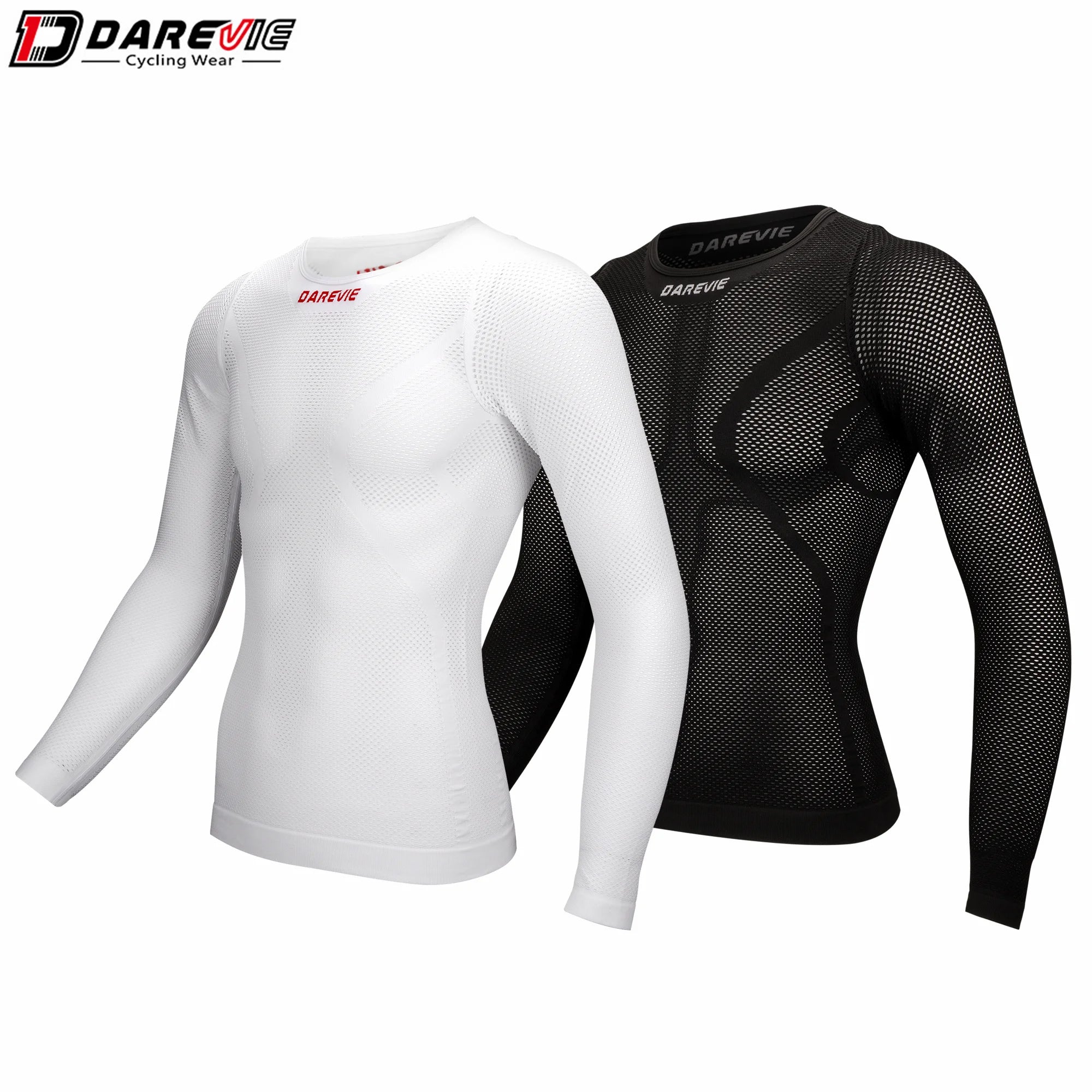 Men's Thermal Compression Base Layer Athletic Sports Football Running Cycling Long Sleeve Seamless Base Layers Men