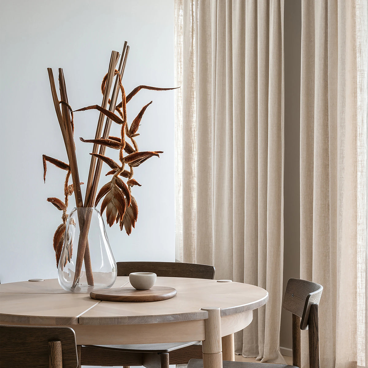 Hot Sell Heat Insulation and Light Blocking Solid Living Room Windows Sheer Curtain for Hall Door Drape MegaBDM