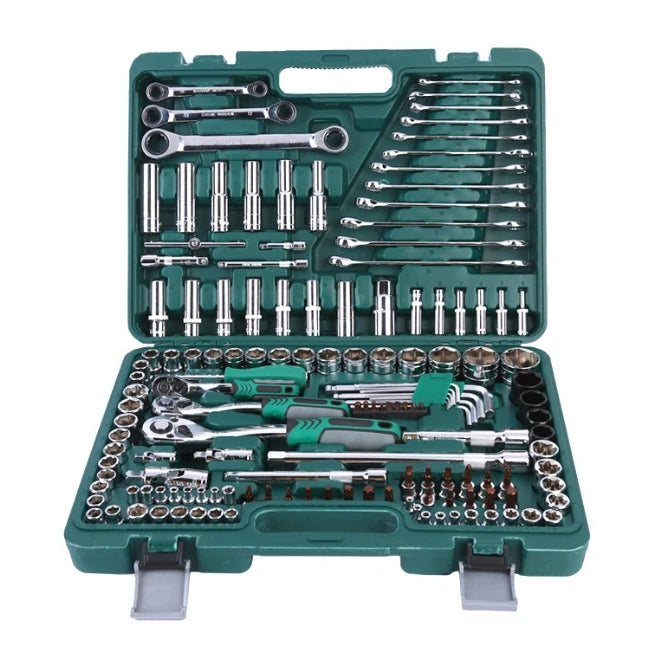 Professional Mechanic for Engine Repair Brake Job and Tire Change with Portable Storage Case Car Maintenance Kit