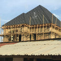 New Zealand Corrugated Galvanized Lightweight Roofing Steel Sheets Price Africa Cheaper Black Stone Coated Metal Roof Tile