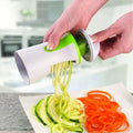 Vegetable Slicer Portable Spiralizer Handheld Spiralizer Peeler Stainless Steel Spiral Slicer for Potatoes Zucchini Spaghetti