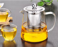 Wholesale 700ml Borosilicate Clear Glass Tea Maker Infuser Heat-Resistant Desktop Drinkware for Coffee for Parties